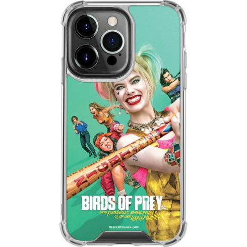 DC Comics Harley Quinn Birds of Prey Movie Poster iPhone 14 Pro Clear Case
